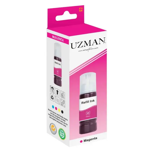 Epson EcoTank 673 C13T67364A Açık Kırmızı Muadil Mürekkep